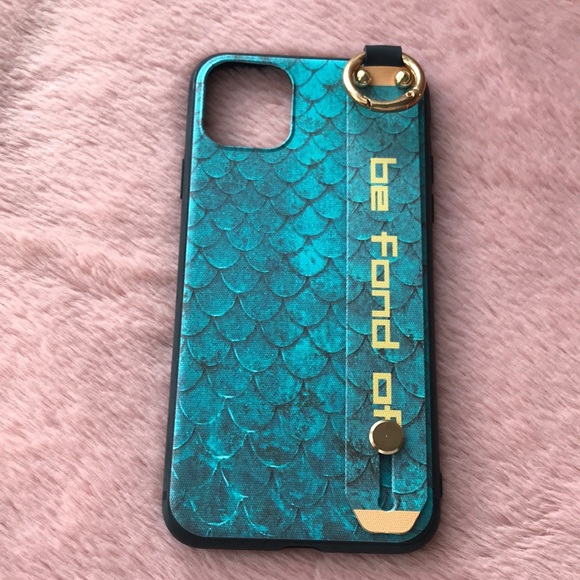 LAST ONE- For iPhone 11 PRO phone case kickstand strap keychain ring - Picture 8 of 14